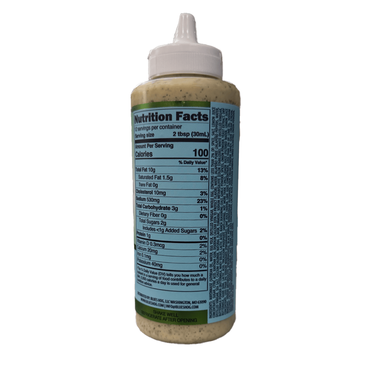 Blues Hog Jalapeno Lime Ranch Condiments & Sauces 12050088