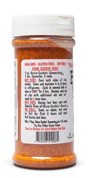 Bone Suckin' Sauce Seasoning & Rub Seasonings & Spices 12020901
