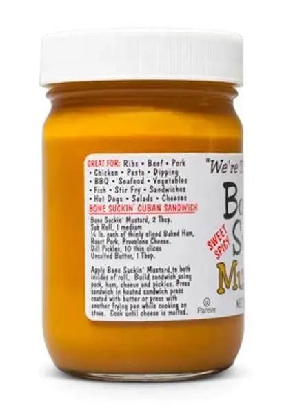 Bone Suckin' Sweet and Spicy Mustard Condiments & Sauces 12010904
