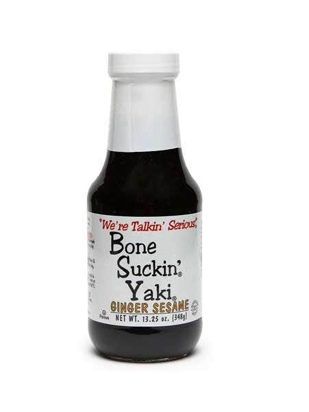 Bone Suckin' Yaki Ginger Sesame Sauce Marinades & Grilling Sauces 12032536