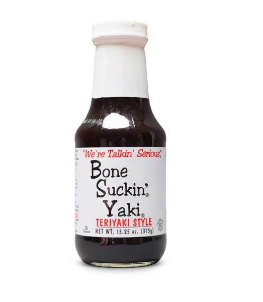 Bone Suckin' Yaki Teriyaki Style Sauce Marinades & Grilling Sauces 12010905