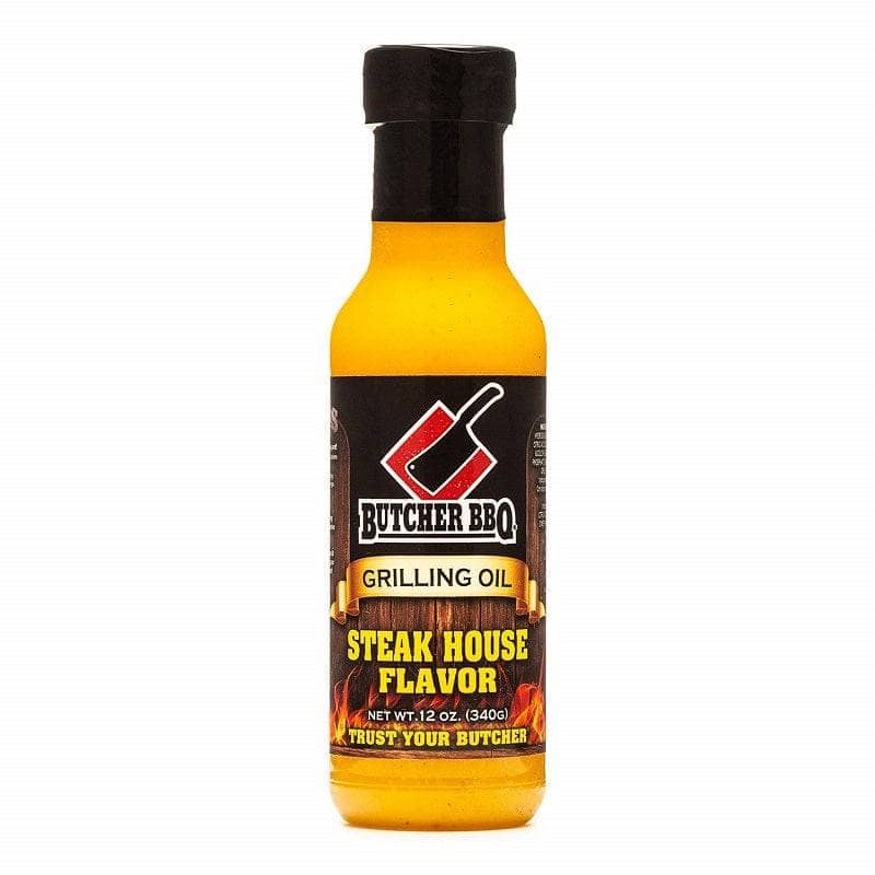 Butcher BBQ Grilling Oil, Steakhouse Flavor