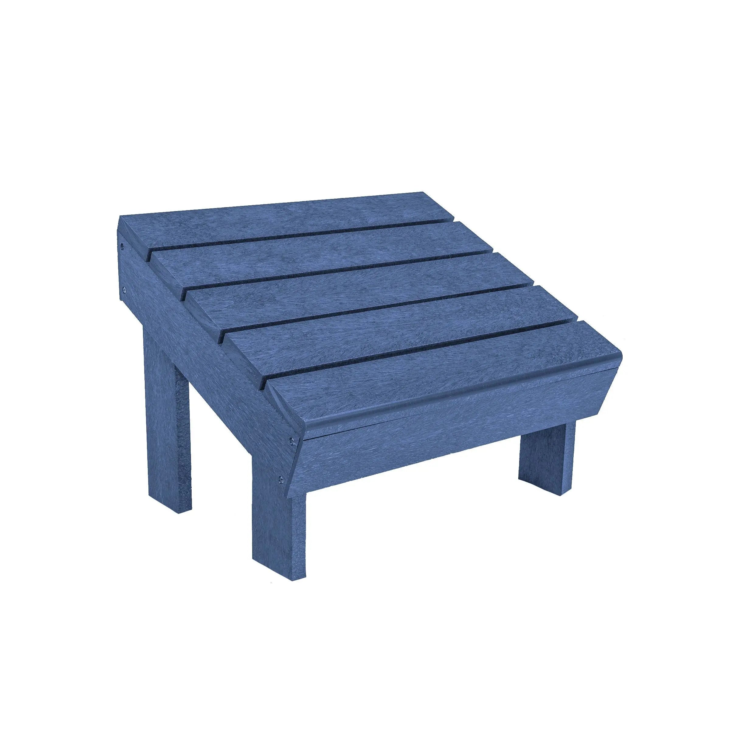 C.R. Plastic Products Modern Footstool Navy 12041303