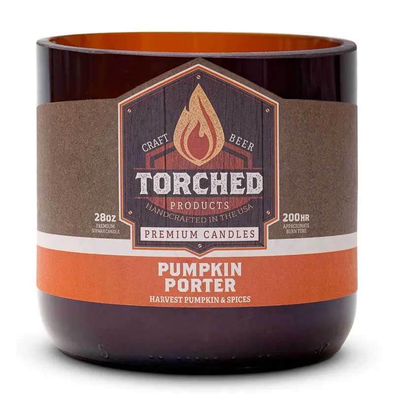 Torched Beer Growler Soy Wax Candles