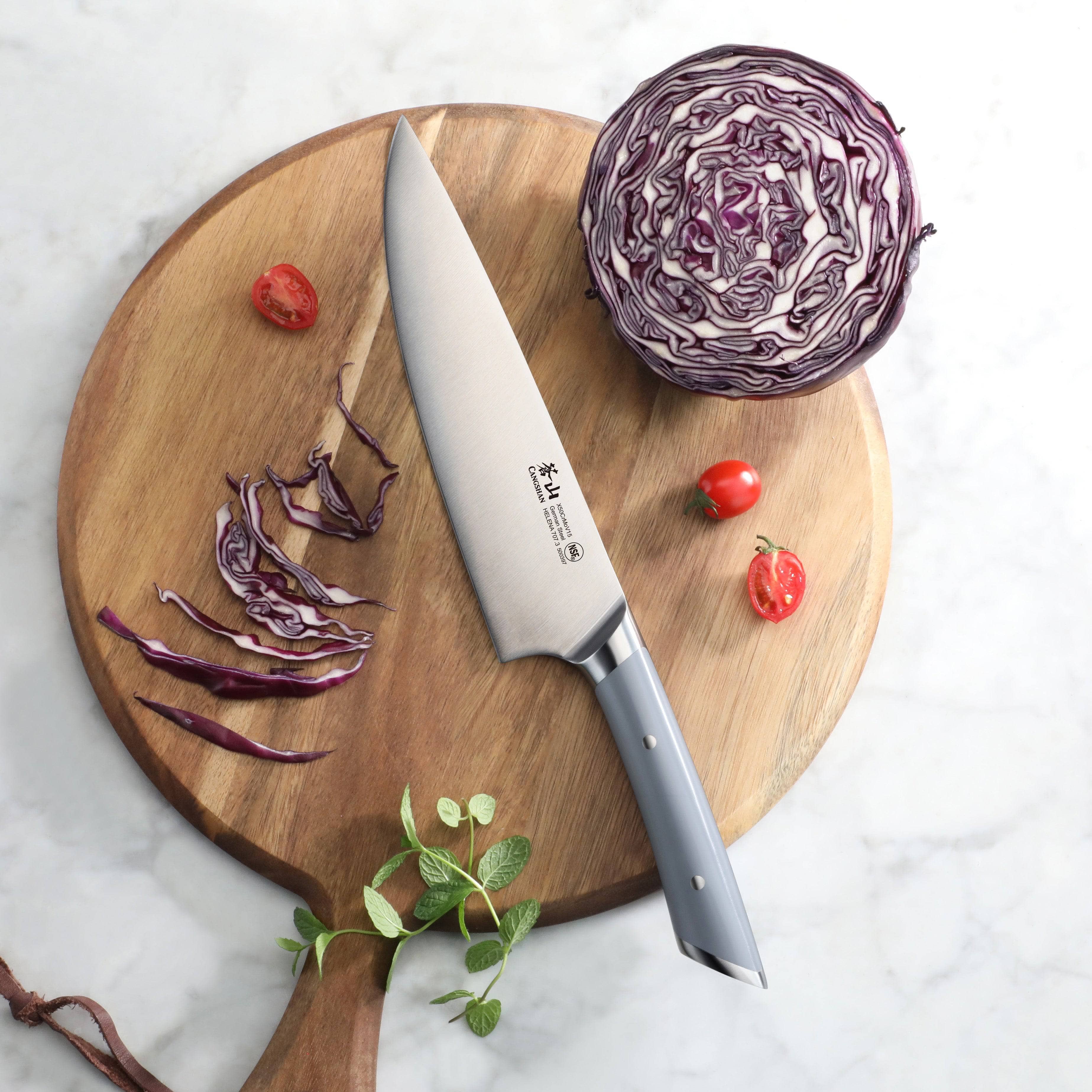 Cangshan 8in Chefs Knife Helena Grey Limited Edition