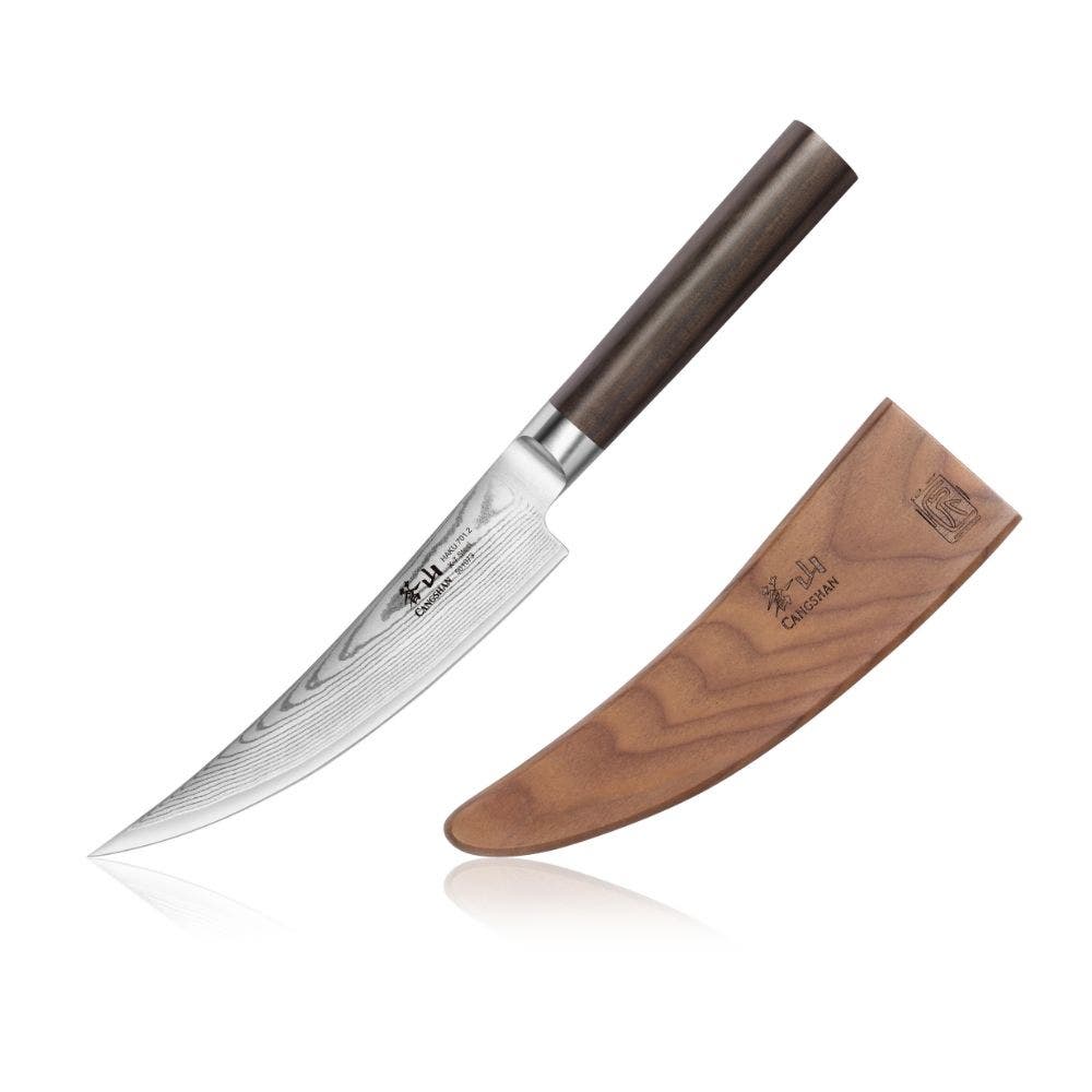 Cangshan Haku 6in Boning Knife with Sheath Kitchen Knives 12041517