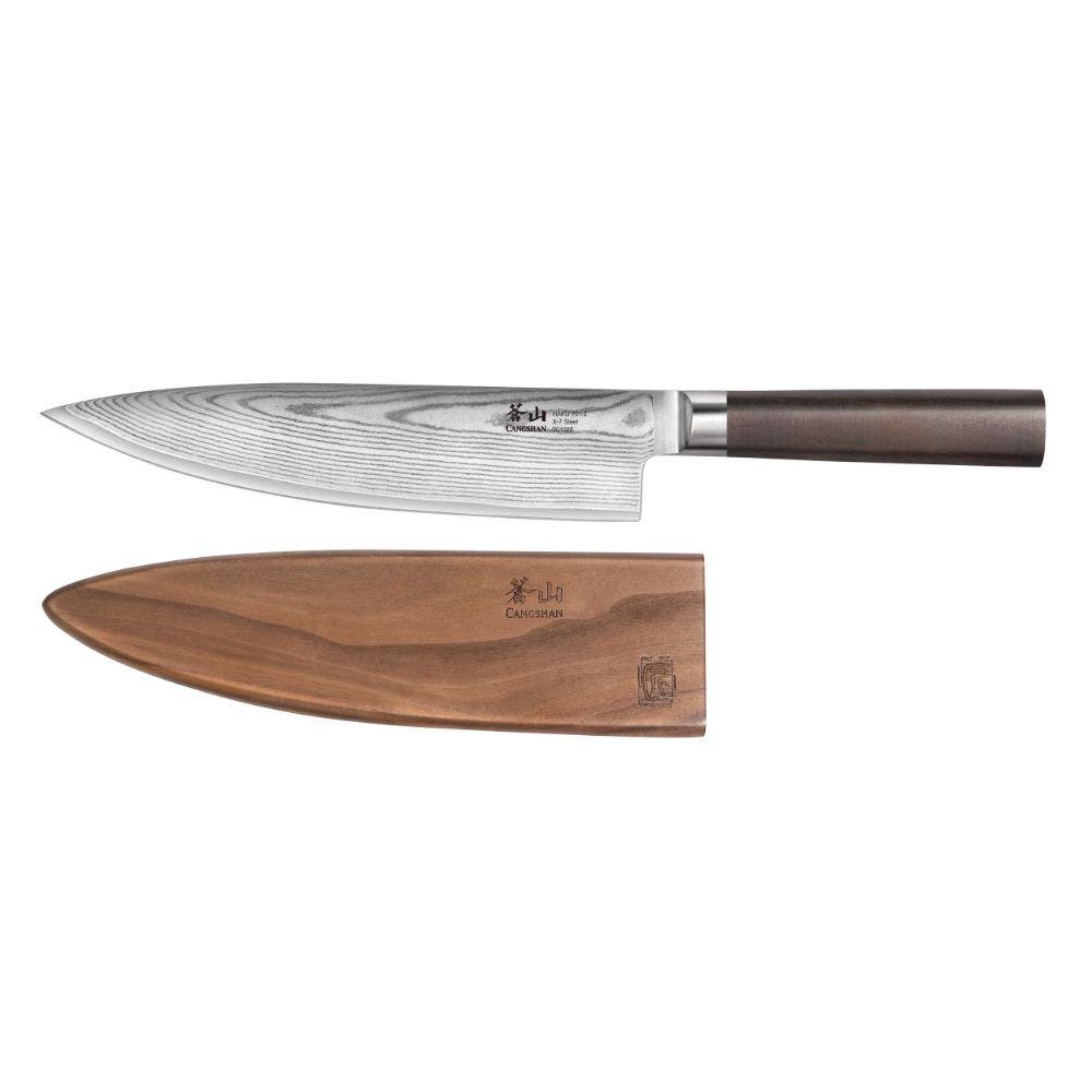 Cangshan Haku 8in Chef Knife with Sheath Kitchen Knives 12041516