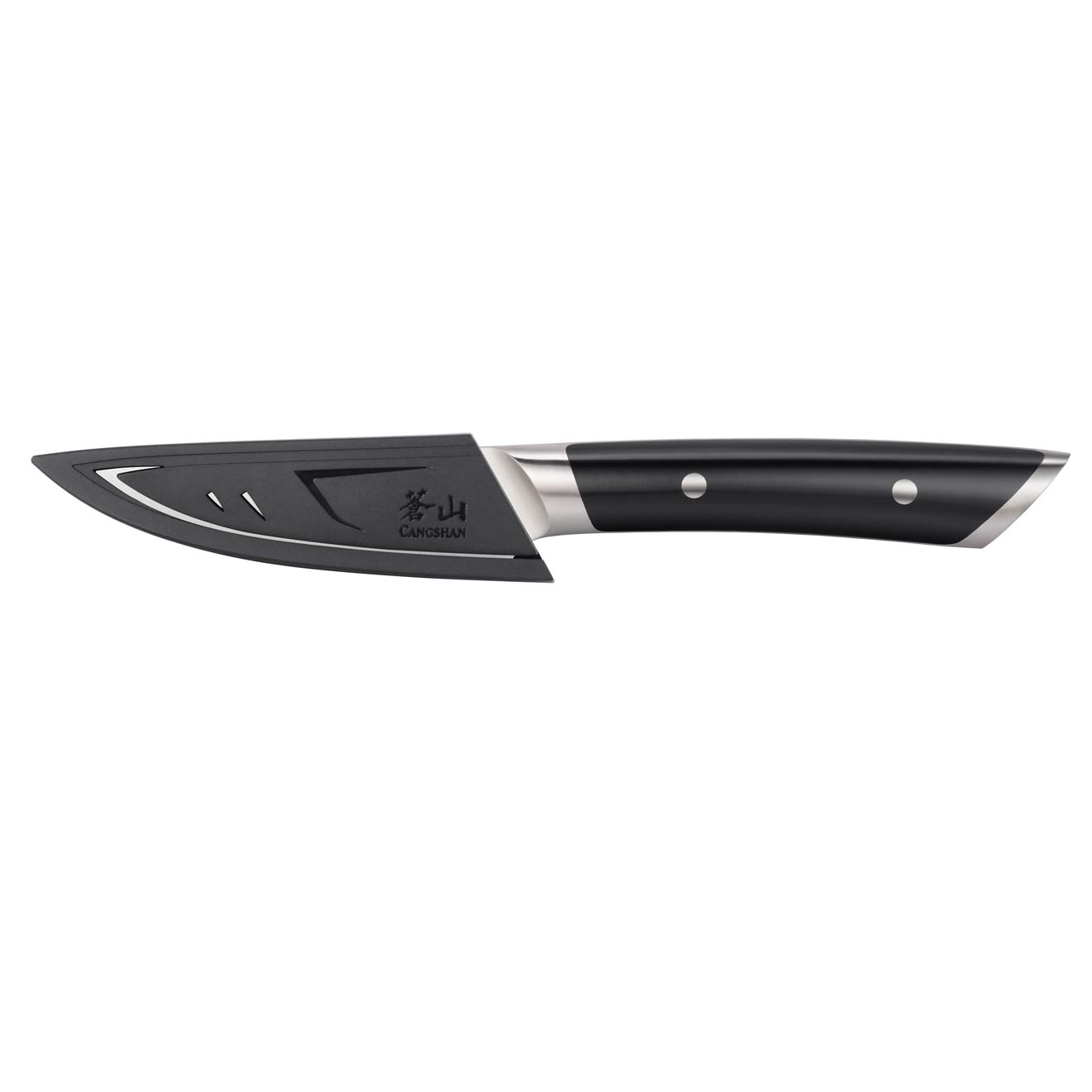 Cangshan Helena 3.5 in Paring Knife Black Kitchen Knives 12042324