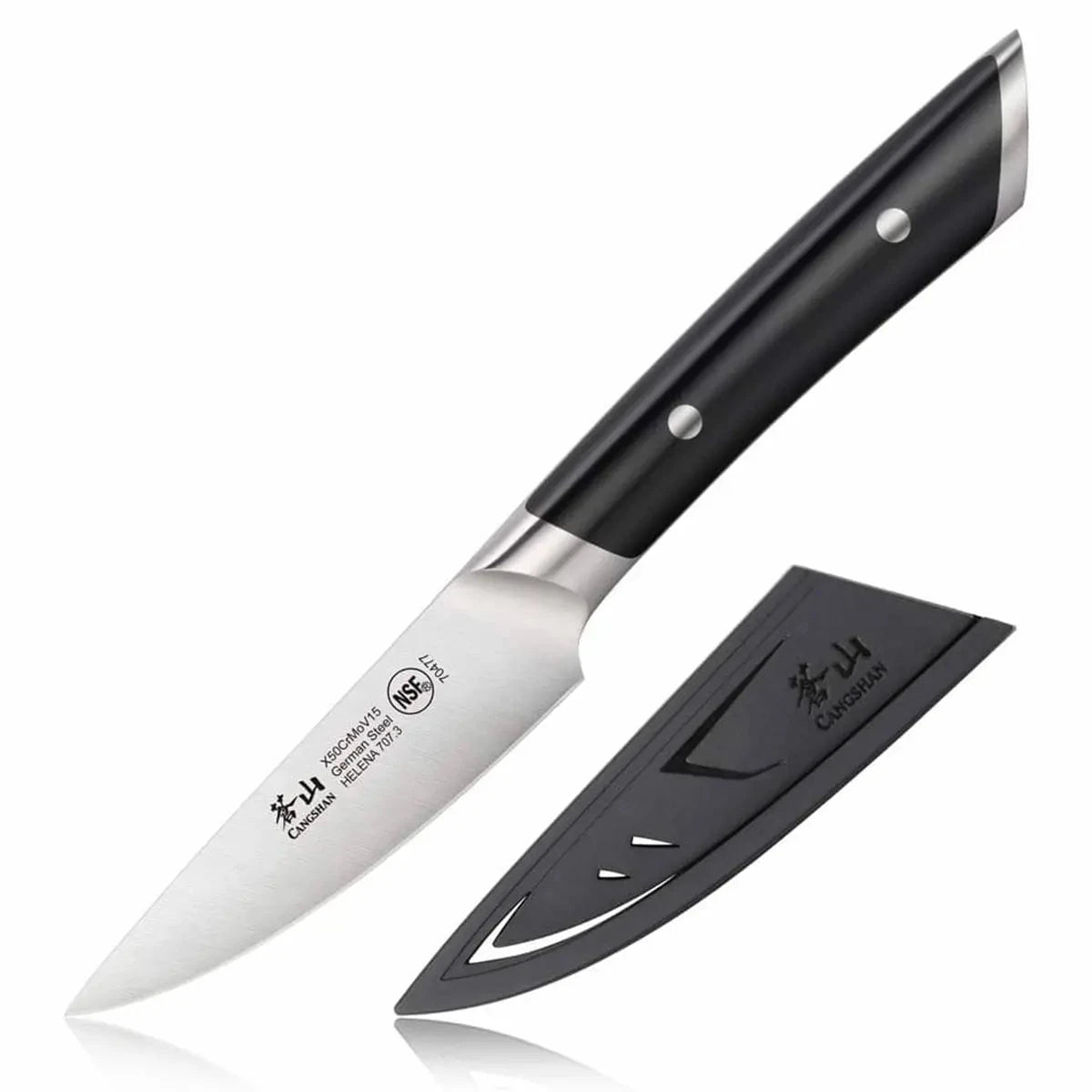 Cangshan Helena 3.5-inch Paring Knife Kitchen Knives Black 12042324