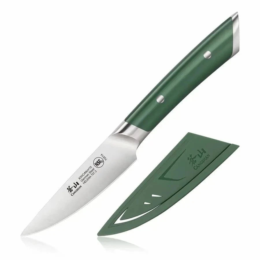 Cangshan Helena 3.5-inch Paring Knife Kitchen Knives Green 12047197