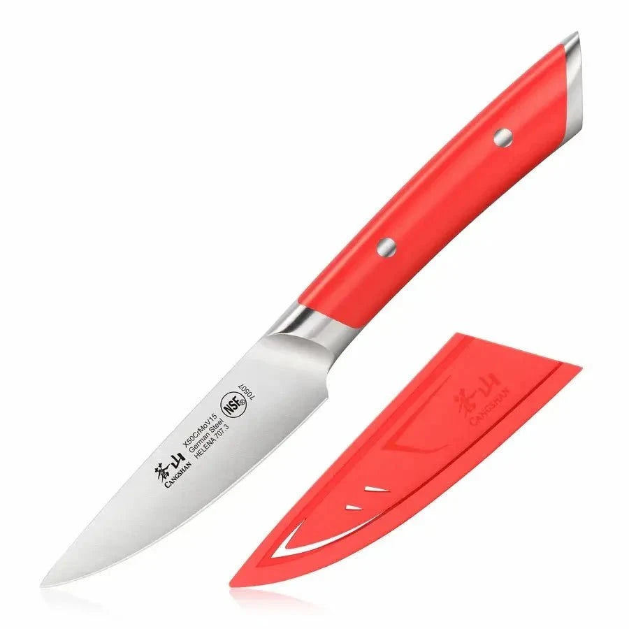 Cangshan Helena 3.5-inch Paring Knife Kitchen Knives Red 12047195