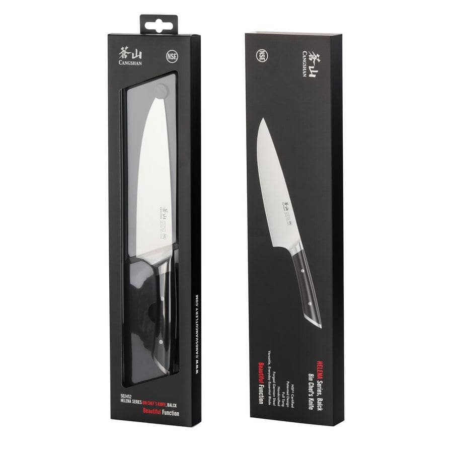 Cangshan Helena Black 8in Chef Knife Kitchen Knives 12042321