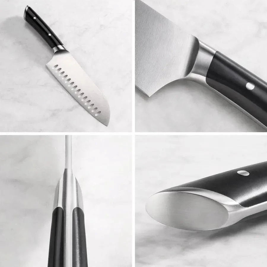 Cangshan Helena Series 7-inch Santoku Knife, Black Kitchen Knives 12047171