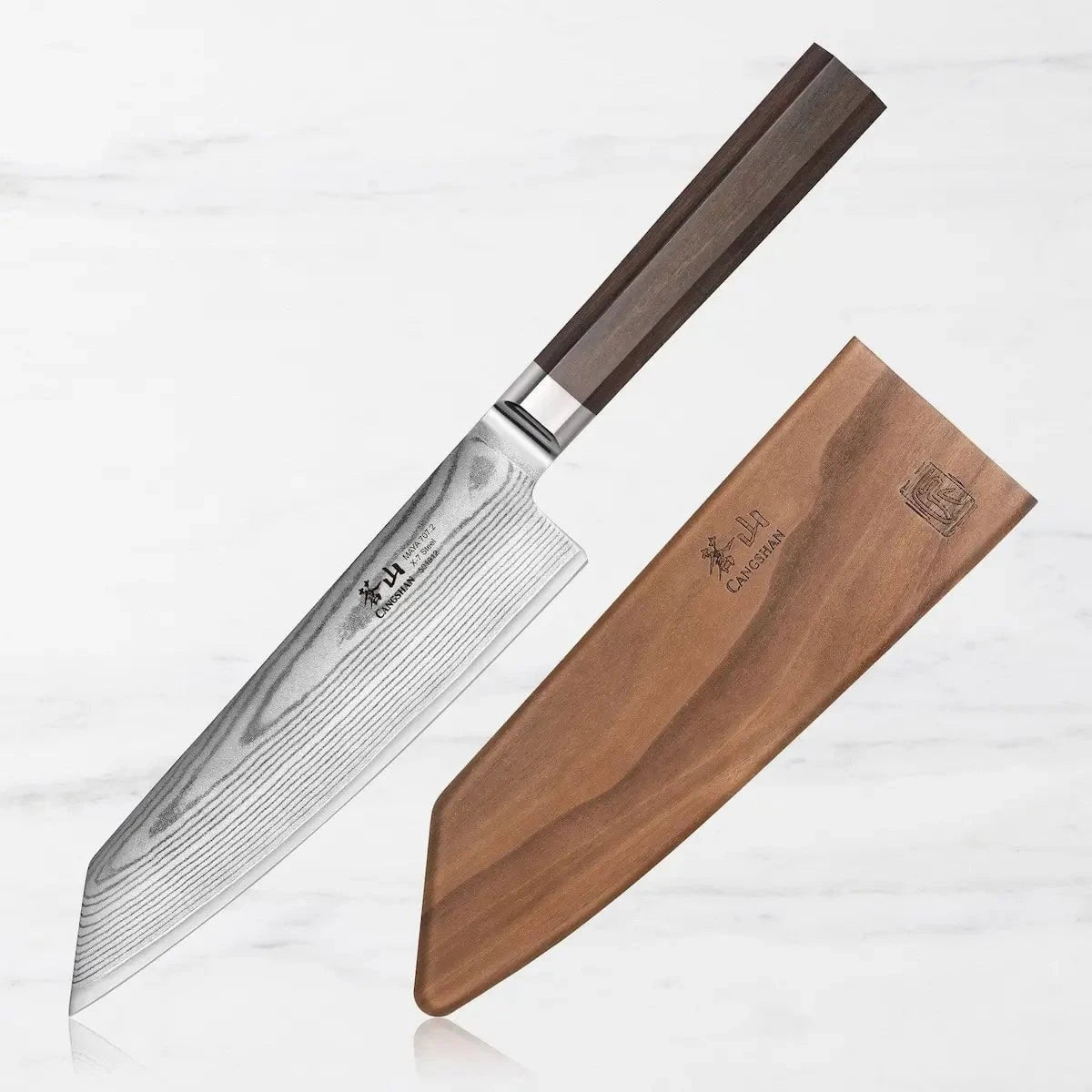 Cangshan, Maya 7-inch Kiritsuke Knife with Sheath Kitchen Knives 12047193