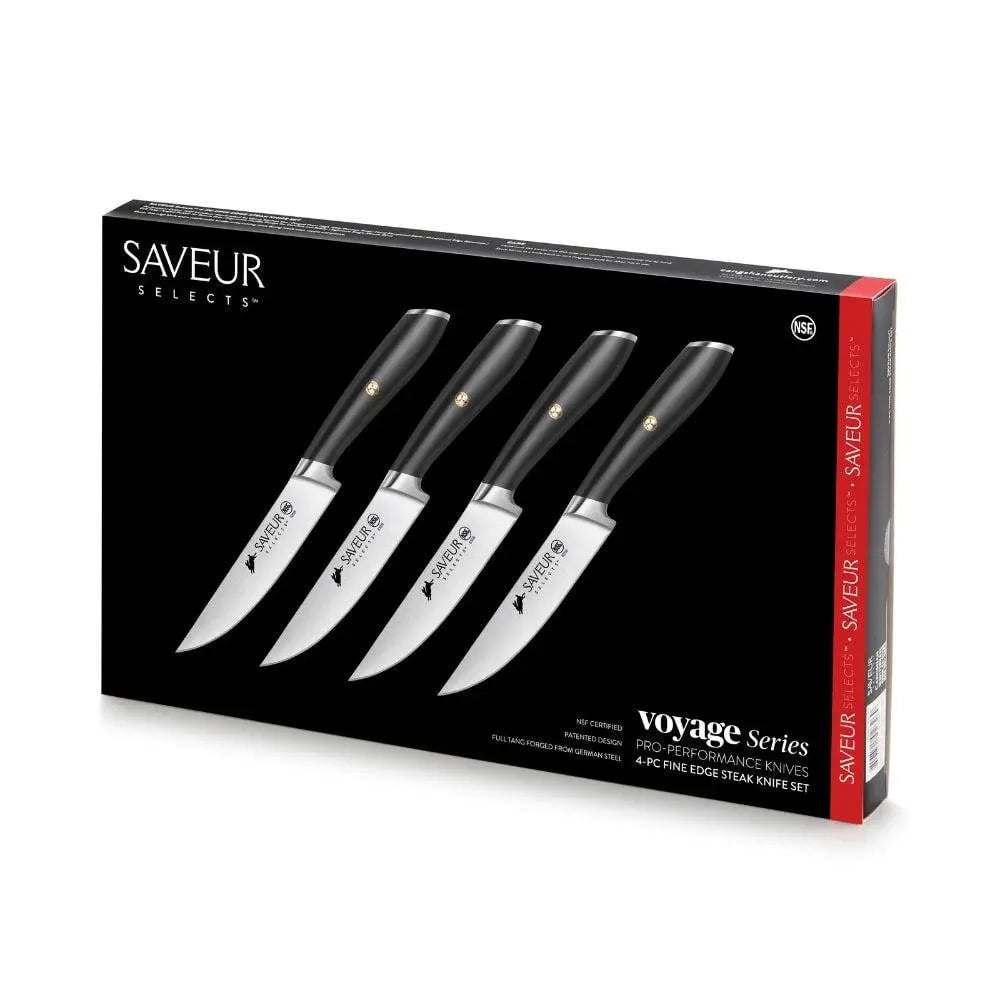 Cangshan Saveur Selects Voyage Series 4pc Steak Knife Set Kitchen Knives 12041526