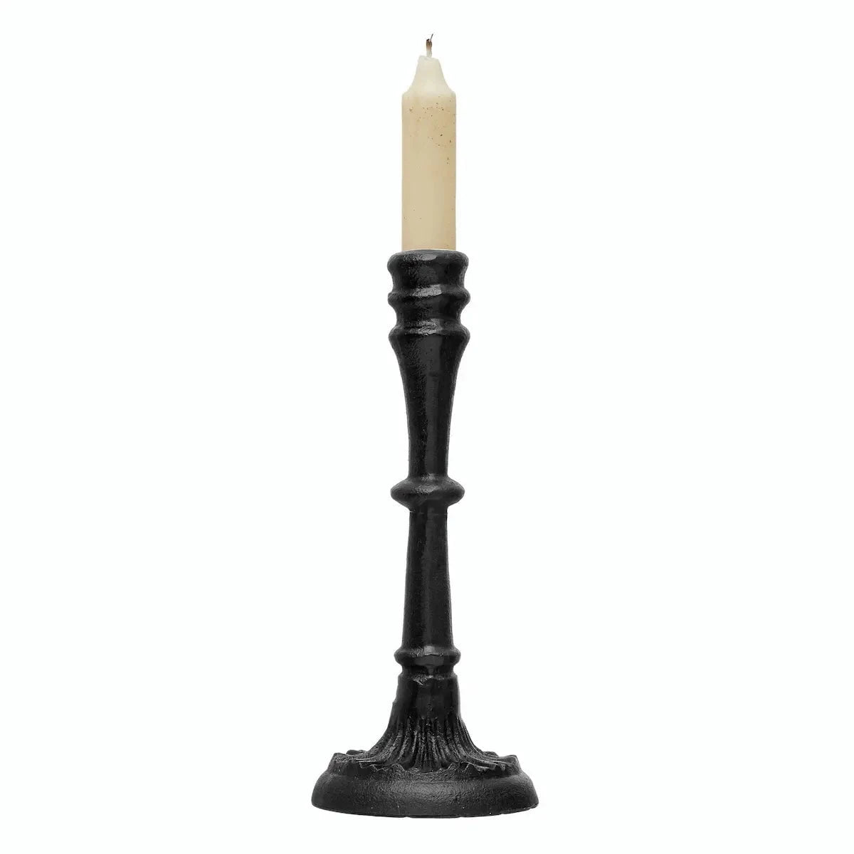 Cast Iron Black Taper Candle Holder Small Candle Holders 12039646