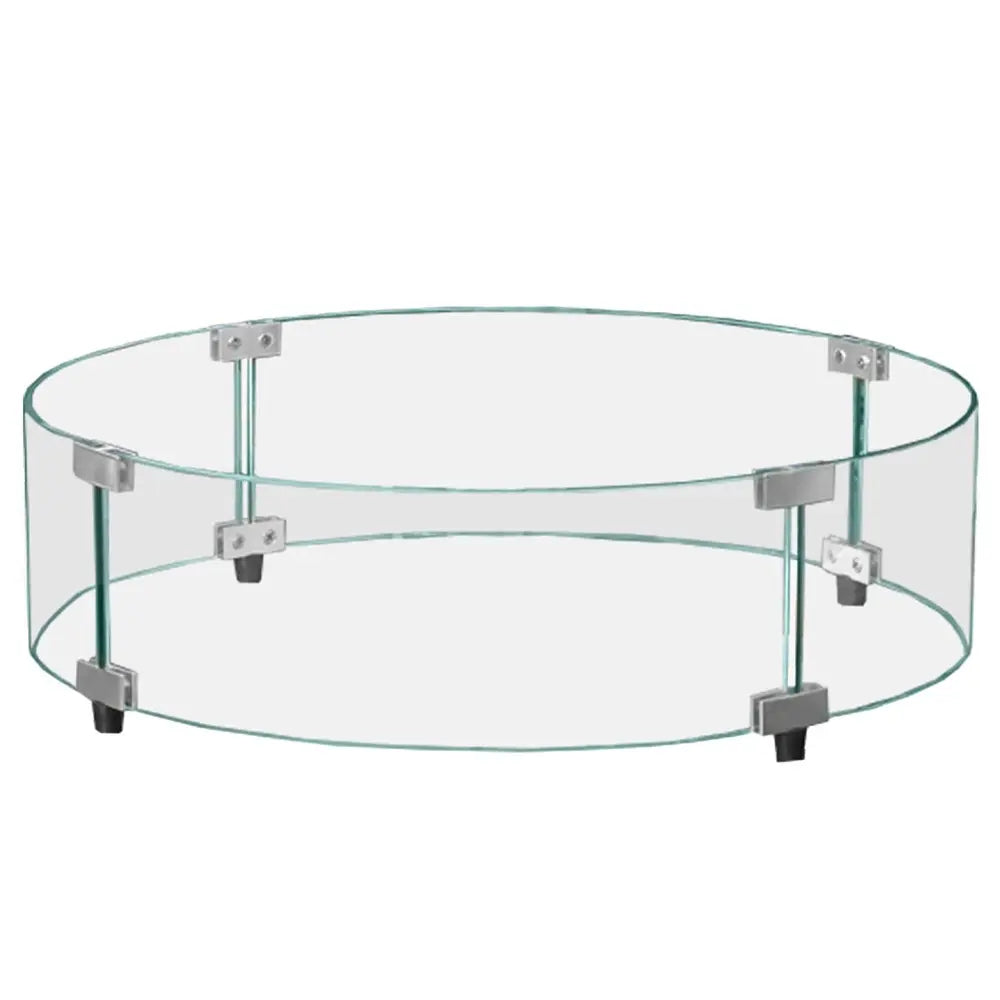Castelle Fire Pit Glass Guards Fireplace & Wood Stove Accessories