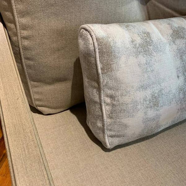 Castelle Legend High Back Lounge Swivel Rocking Chairs with Idol Ash Cushions in Weathered Wood Finish 12038628