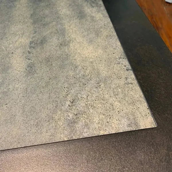 Castelle Oxford Square Side Table with Polaris Aluminum Top and Antique Dark Rum Frame 12038568