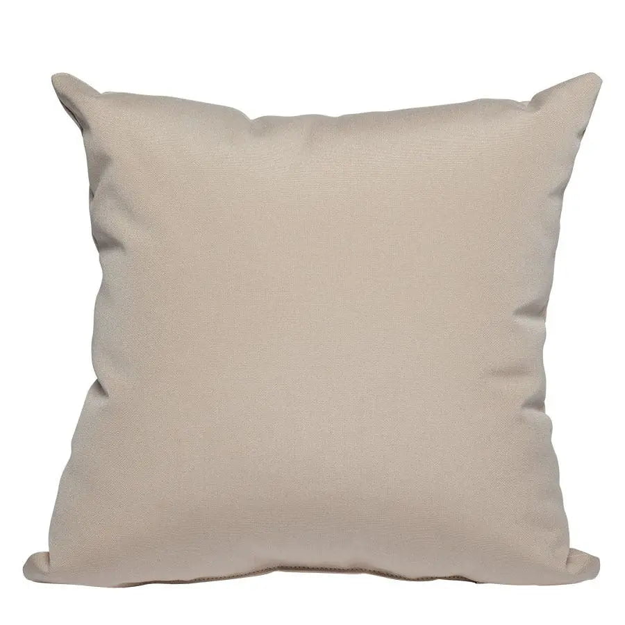 Casual Cushion 15 inch Throw Pillow in Antique Beige 12025697