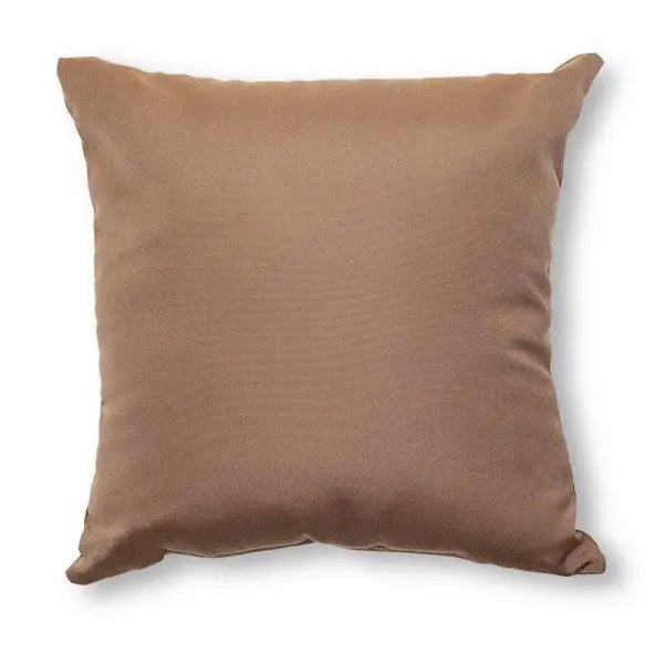 Casual Cushion 15 inch Throw Pillow in Canvas Cocoa 12027143