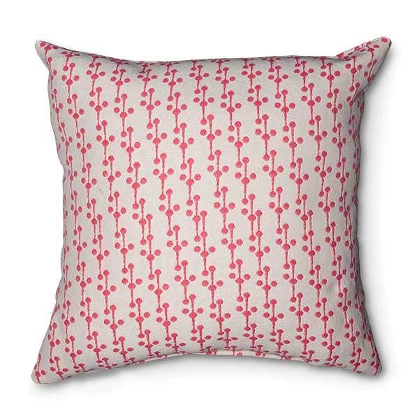 Casual Cushion 15" Throw Pillow in Pinky Berry 12027529