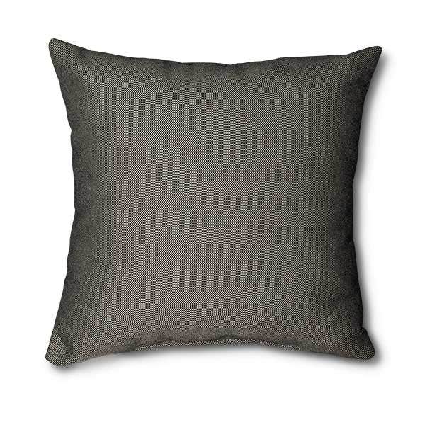 Casual Cushion 15" Throw Pillow in Sailcloth Graphite 12027530