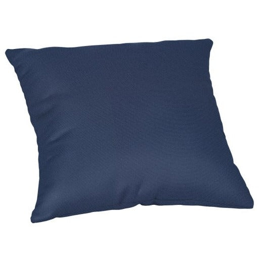 Casual Cushion 20 inch Throw Pillow Canvas Navy Throw Pillows 12040882