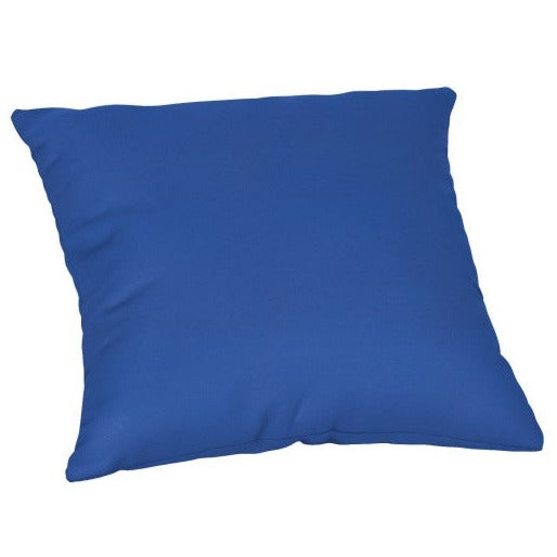 Casual Cushion 20 inch Throw Pillow Canvas True Blue Throw Pillows 12041134