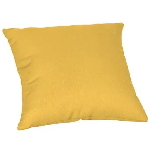 Casual Cushion 20 inch Throw Pillow in Spectrum Daffodil Throw Pillows 12041139