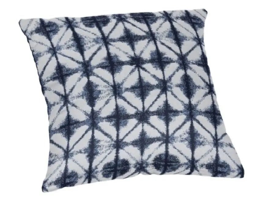 Casual Cushion 22 inch Throw Pillow in Midori Indigo Throw Pillows 12040883
