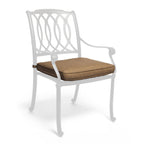 Casual Cushion Deluxe Dining Seat Cushion in Sesame Linen Chair & Sofa Cushions 12025673