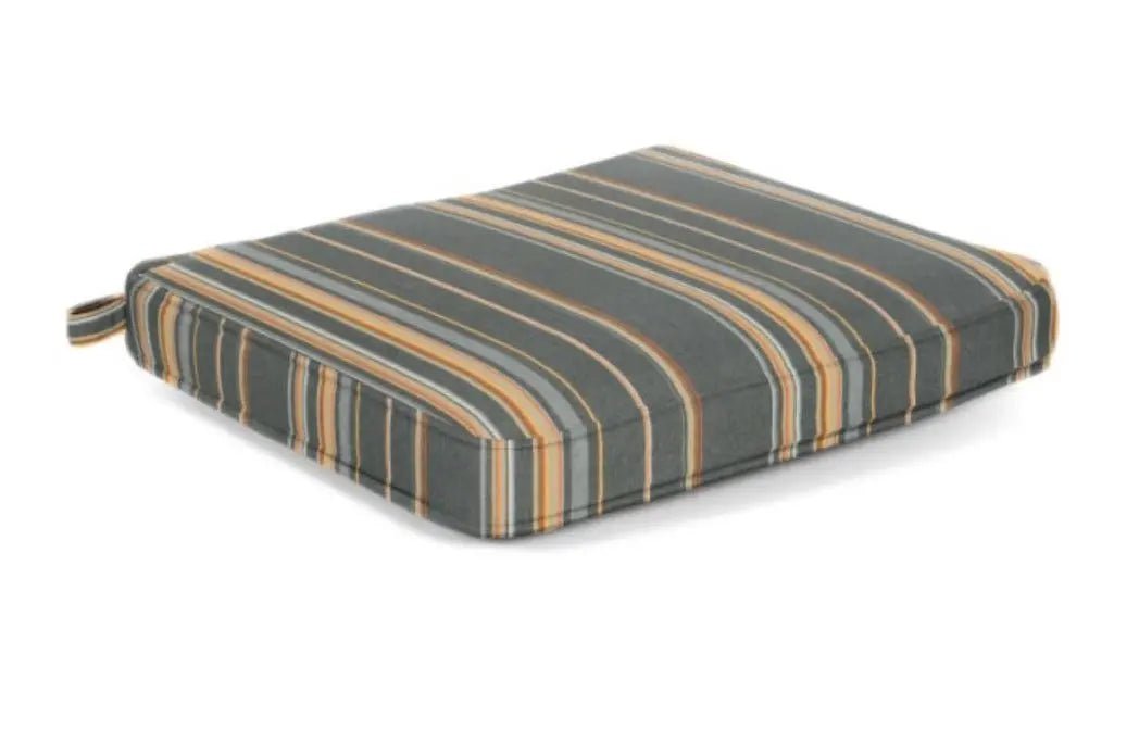 Casual Cushion Deluxe Dining Seat Cushion in Stanton Greystone Chair & Sofa Cushions 12027664