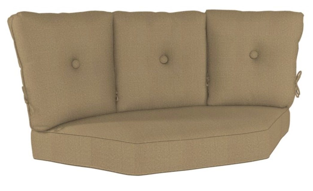 Casual Cushion Estate Series Deep Seating 3 Back Corner Sectional Cushion in Sesame Linen Chair & Sofa Cushions 12025724