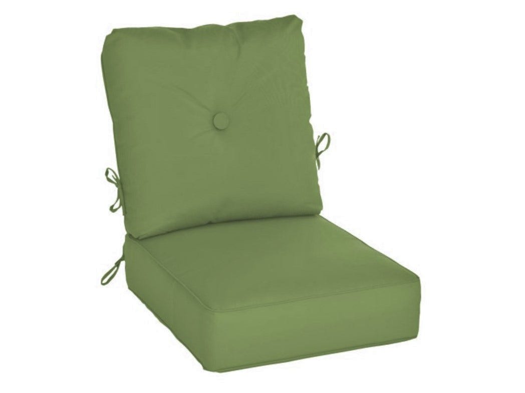 Casual Cushion Estate Series Deep Seating Club Cushion in Canvas Palm Chair & Sofa Cushions 12027649