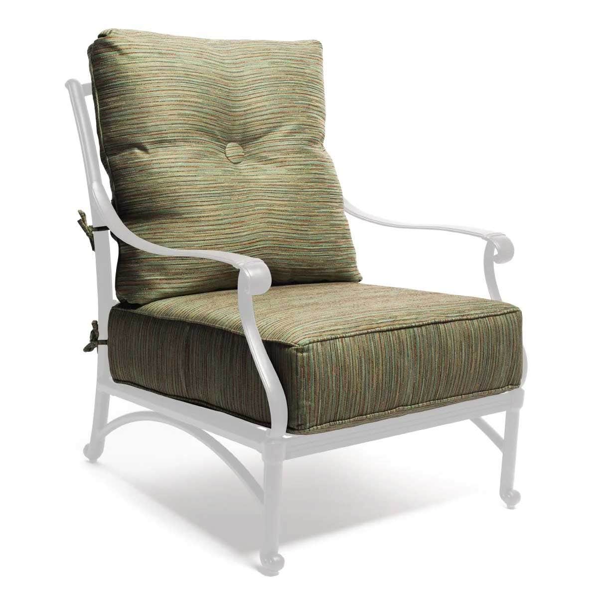 Casual Cushion Estate Series Deep Seating Club Cushion in Lally Garden Chair & Sofa Cushions 12025706