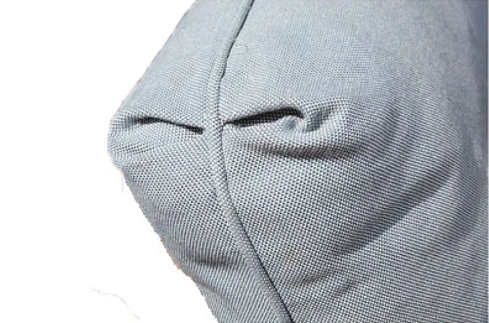 Casual Cushion Estate Series Deep Seating Curved Cushion in Stone Linen Chair & Sofa Cushions 12026516