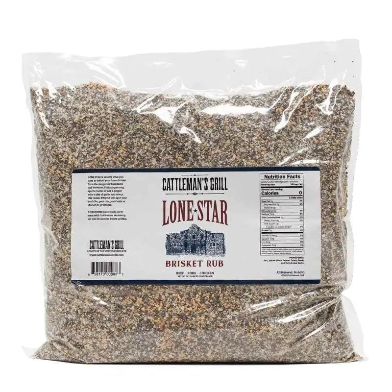 Cattleman's Grill Lone Star Brisket Rub Seasonings & Spices 5 lbs. 12040529