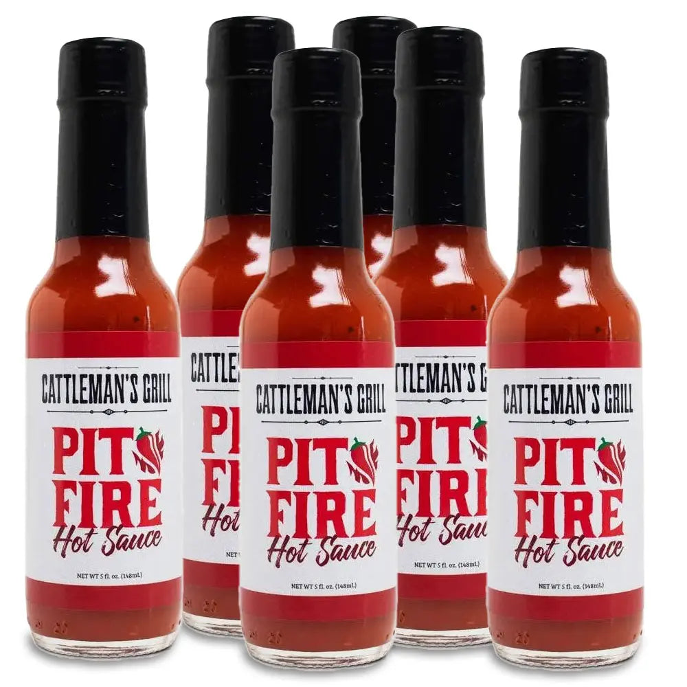 Cattleman's Grill Pit Fire Hot Sauce Hot Sauce 6-Pack 12033731