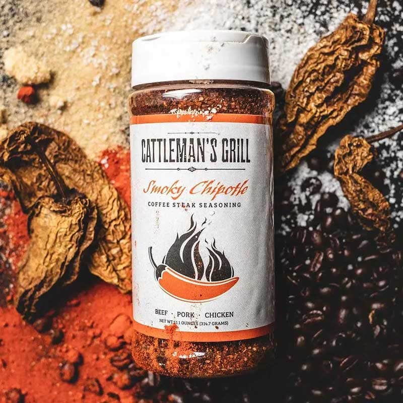 Cattleman's Grill Smoky Chipotle Coffee Steak Rub Herbs & Spices