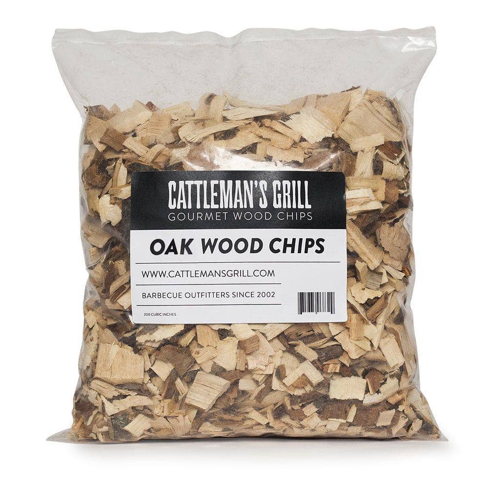 Oak Wood Smoking Chips from Cattleman's Grill