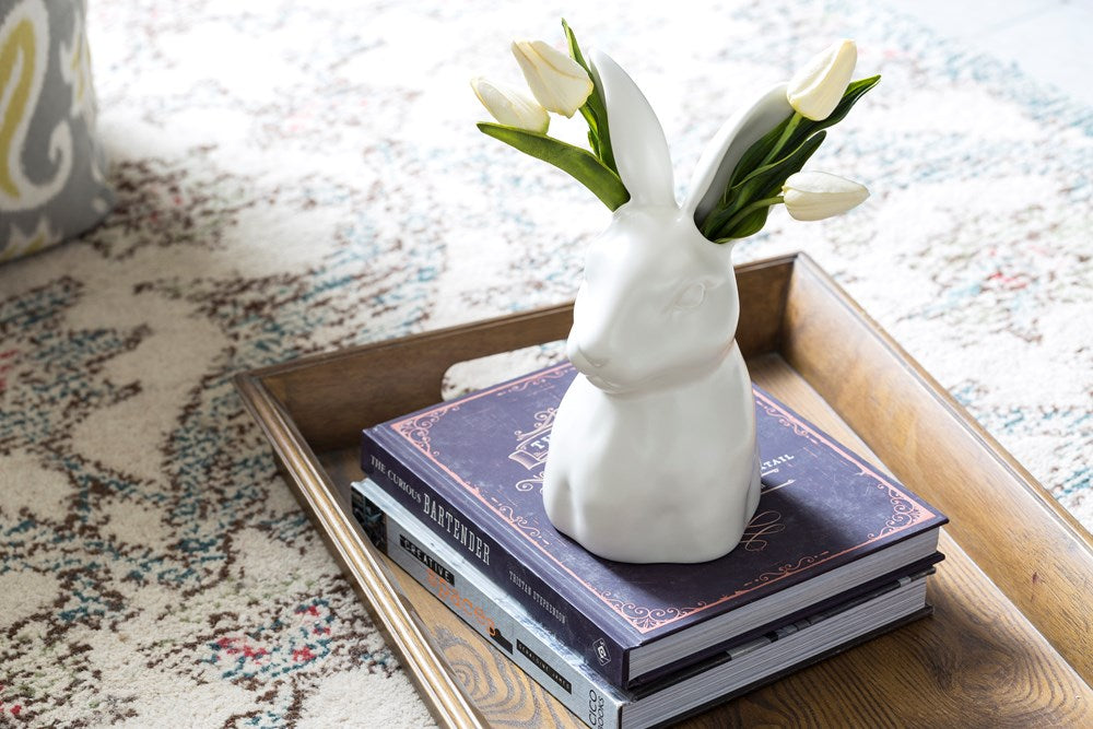 Ceramic Rabbit Vase