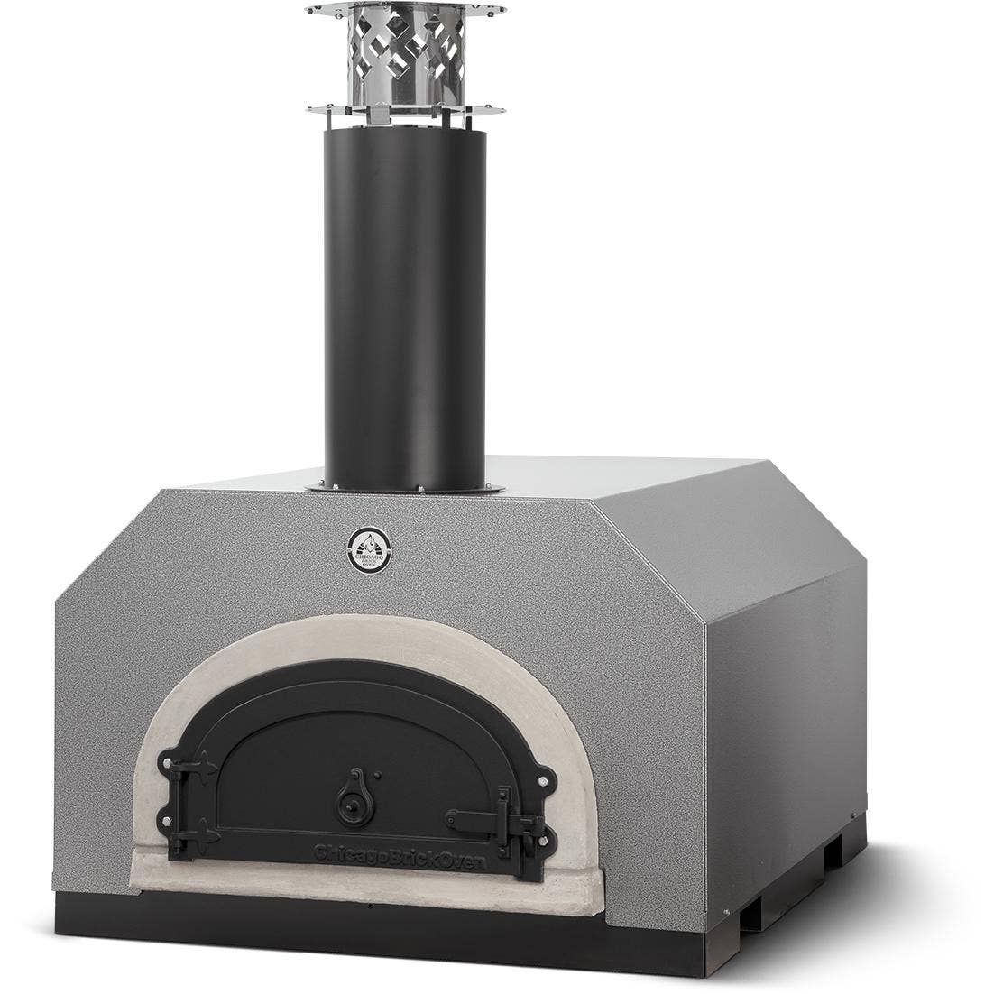 Chicago Brick Oven CBO-750 Countertop Wood Fired Pizza Oven Pizza Makers & Ovens Silver Vein 12026328