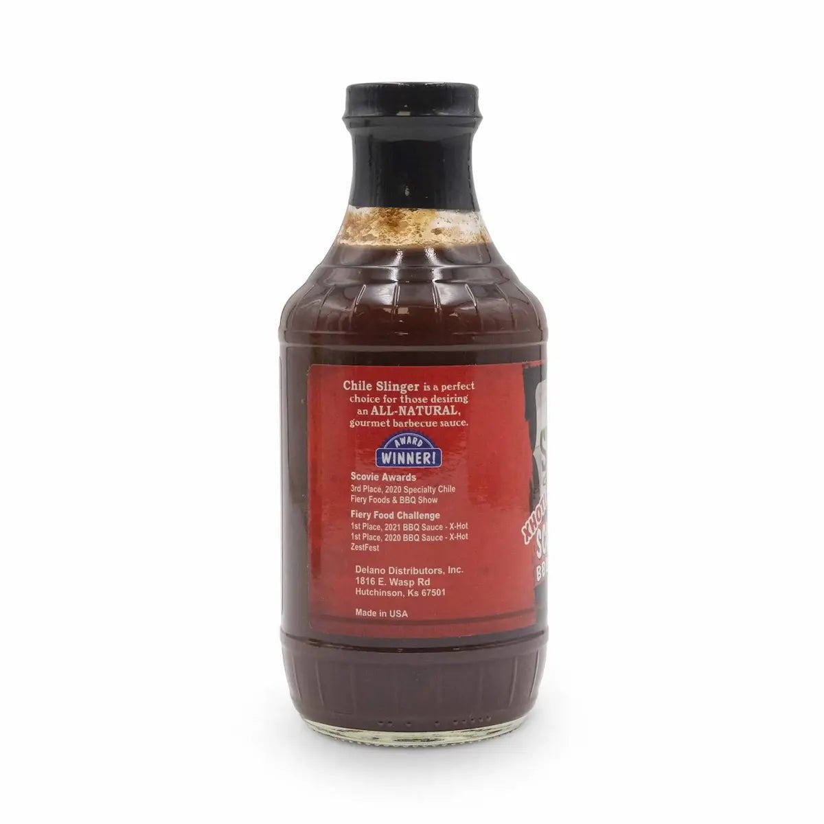 Chile Slinger Extra Hot Scorpion BBQ Sauce Condiments & Sauces 12029890