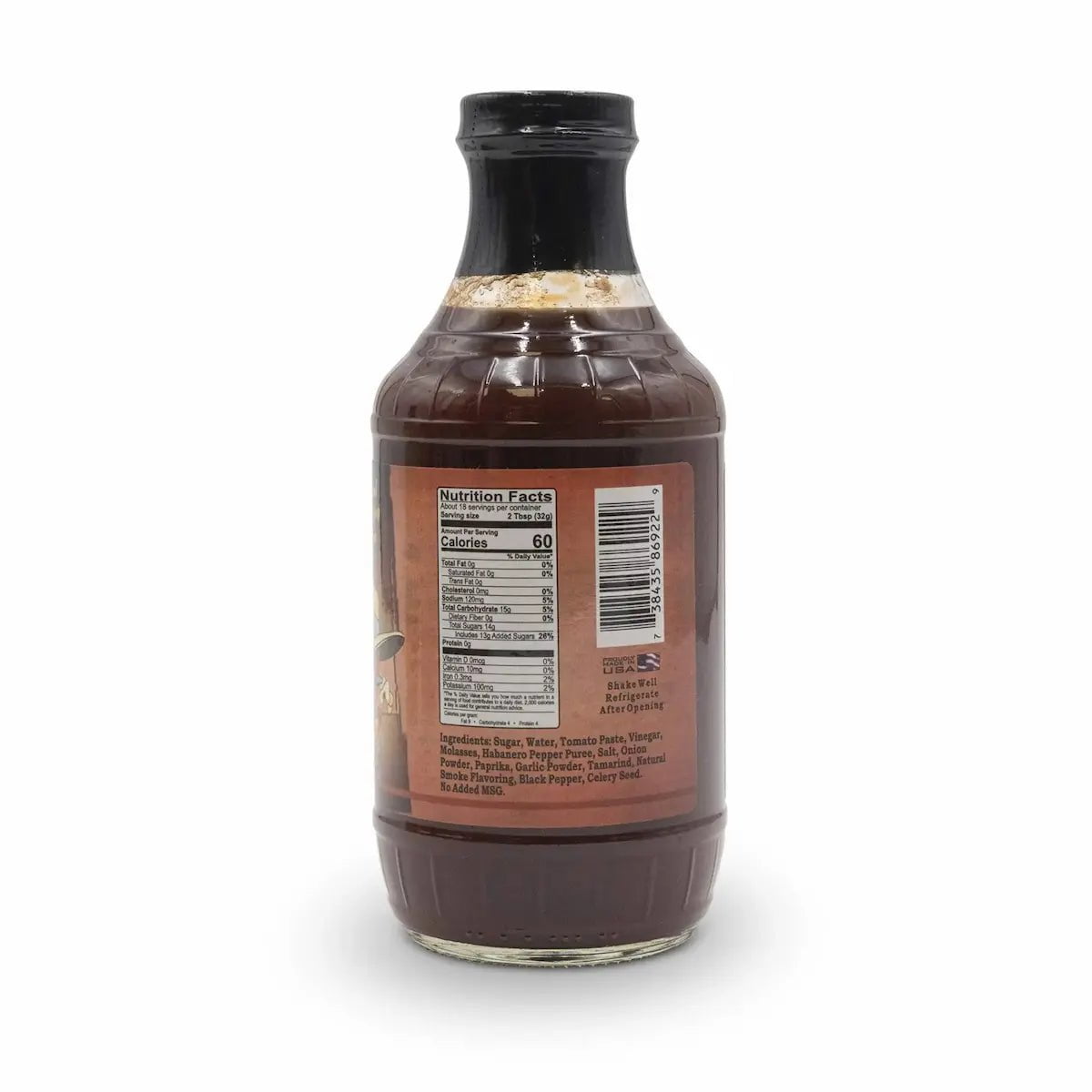 Chile Slinger Habanero BBQ Sauce Condiments & Sauces 12026071