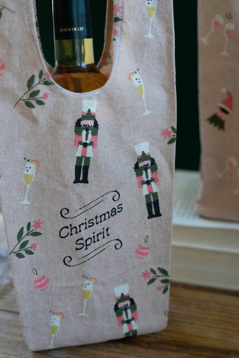 Christmas Wine Bags