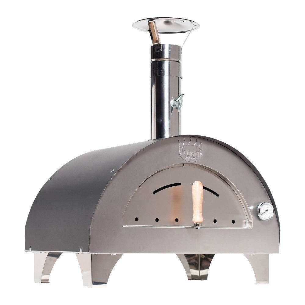 Clementi Clementino 60x40 Pizza Oven Pizza Makers & Ovens Steel Gray 12030150