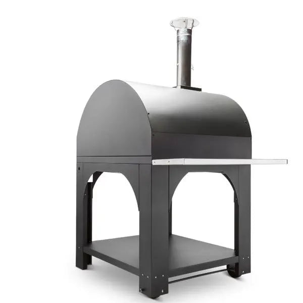 Clementi Pulcinella Copper Colored Pizza Oven on Stand