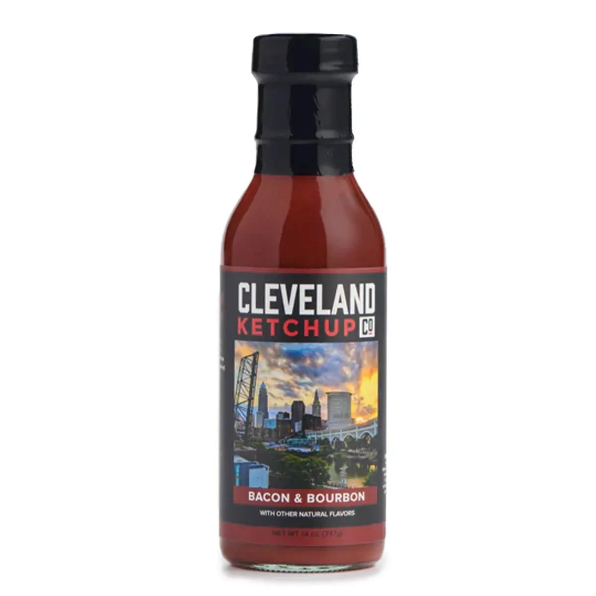 Cleveland Ketchup Co. Bacon and Bourbon Ketchup, 14oz Condiments & Sauces 12048141