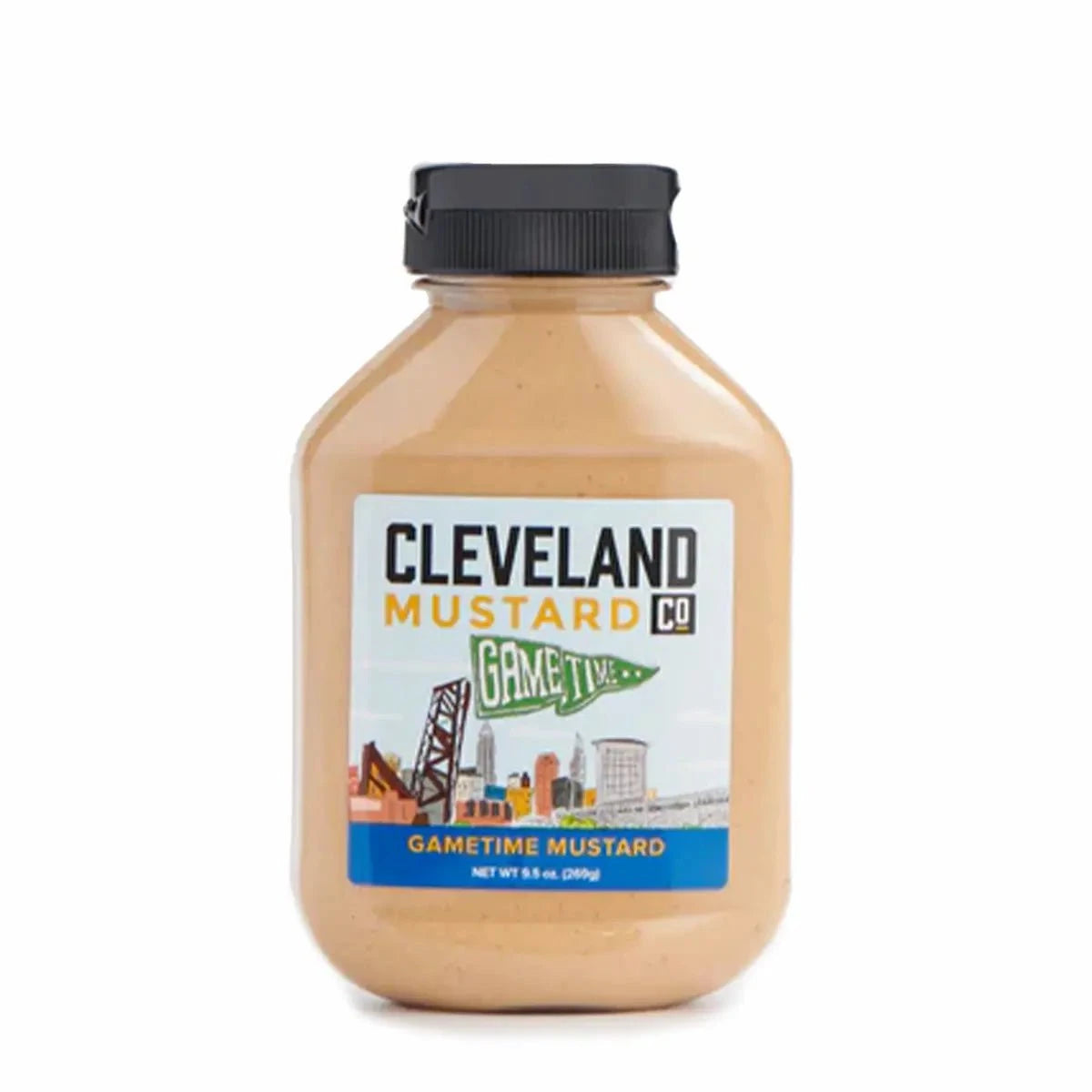 Cleveland Ketchup Co. Game Time Mustard, 9.5oz Mustard 12048143
